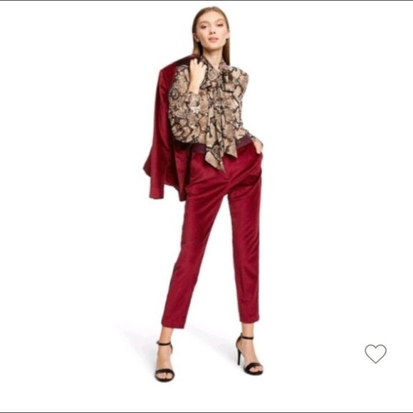 Altuzarra python/snake print blouse C33 - Picture 2 of 8